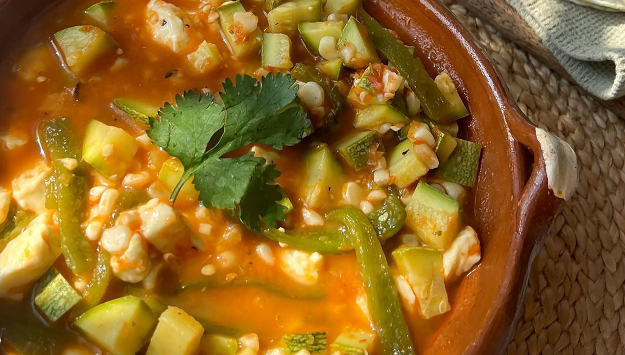 Sopa de calabacitas